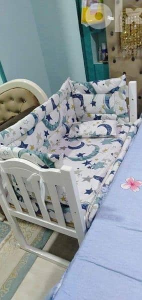سرير اطفال خشب زن 4