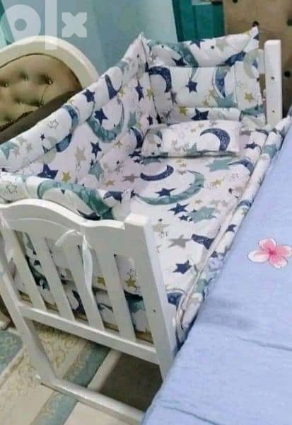 سرير اطفال خشب زن 8