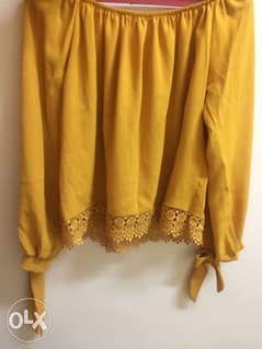 blouse yelloww