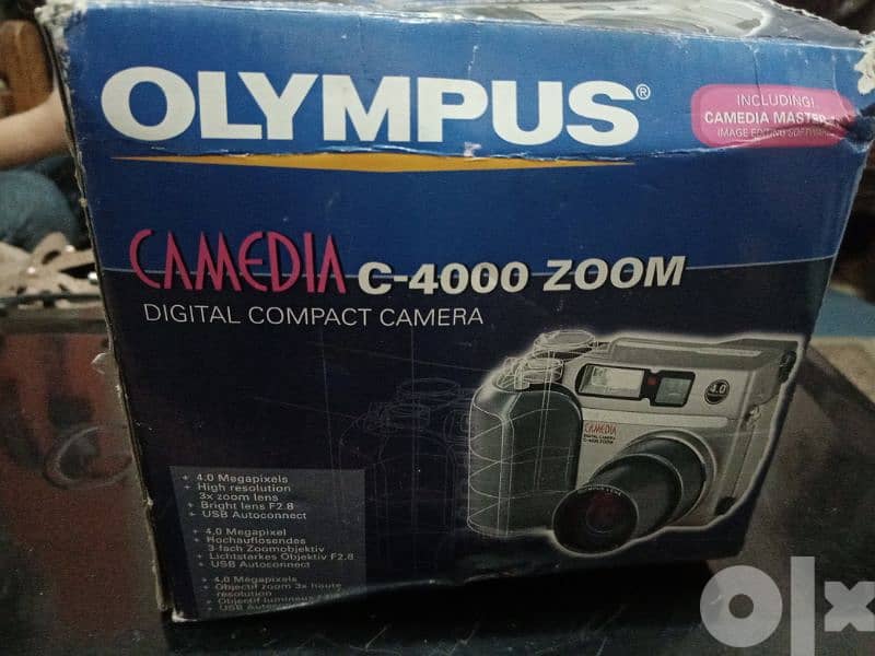 كاميرا تصوير اوليمبوس ديجيتال زووم 4000c camedia 4