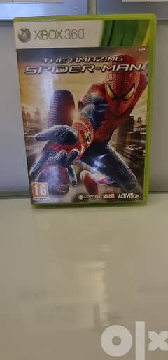 The amazing spider(xbox 360) game
