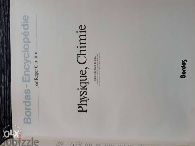 موسوعة علمية ( كيمياء ، فيزياء ) إصدار فرنسا ، سعر 800 1
