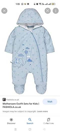 Mother Care New born outfit 0