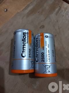 rechargeable batteries Size D حجر سخان