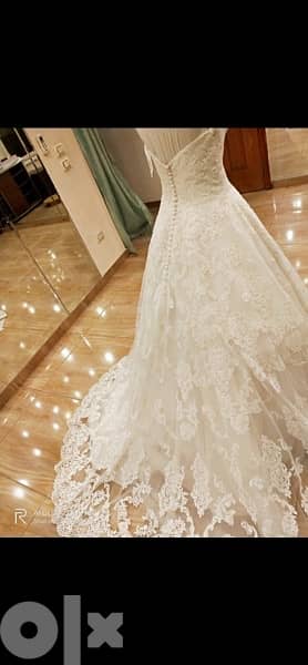 Pronovias wedding dress. فستان فرح برونوفياس 1