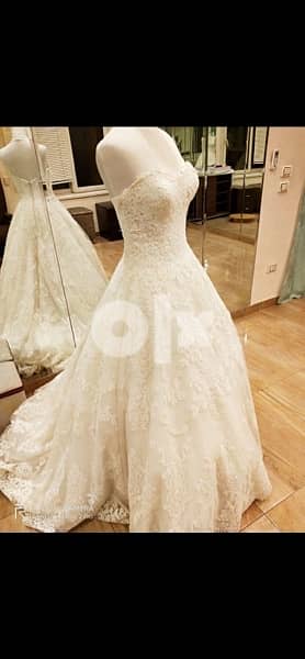 Pronovias wedding dress. فستان فرح برونوفياس 4