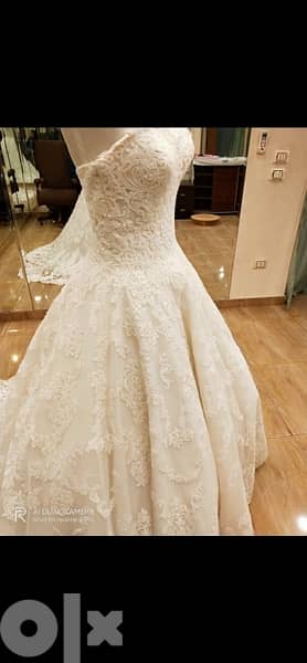 Pronovias wedding dress. فستان فرح برونوفياس 5