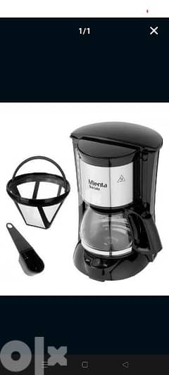 ماكينة قهوة ماركة mienta للقهوة العادية والقهوة باللبن 01128011758 0
