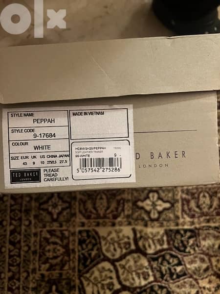 unwanted Gift: New Orginal Ted Baker brand shoes size 43 4