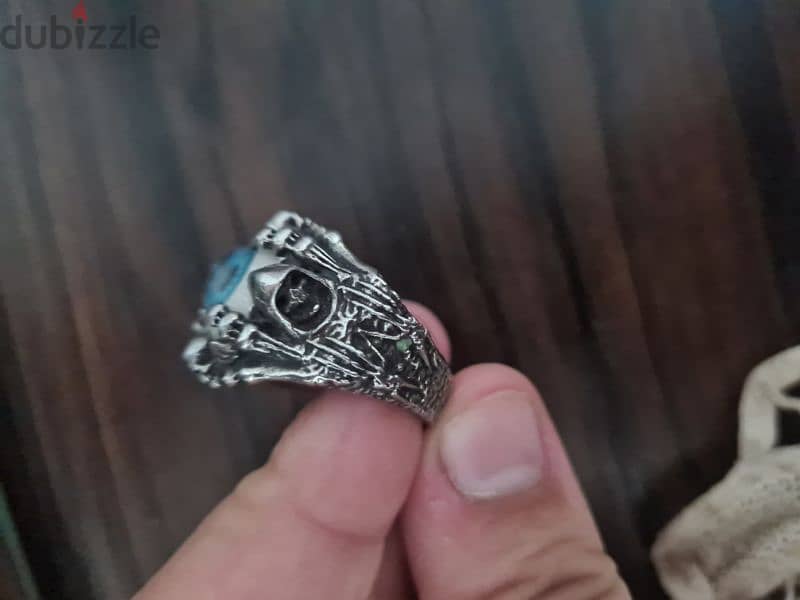 Tungsten Skull Ring. . . خاتم تانجستن 1