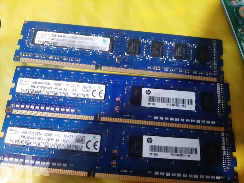 للبيع بندل core i5 جيل ثاني استيراد مع رمات DDR3 10 جيجا 2