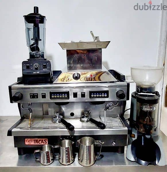 ماكينات قهوه اسبرسو اعلي جوده 2و3دراع ايطالي واسباني 3