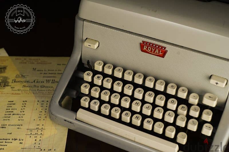 الة كاتبة رويال للشيكات Royal check typewriter 1