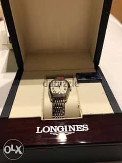 Longines watch for ladies in perfect mint condition ساعة لونچين حريمى 0