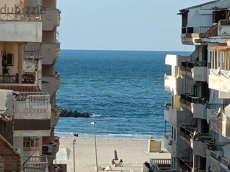 امتلك شقة 3نوم في الإسكندرية شاطئ النخيل قريبه من البحر موقع ممتاز 1
