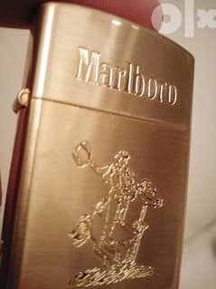 Marlboro MJK III Gold Plated lighter.