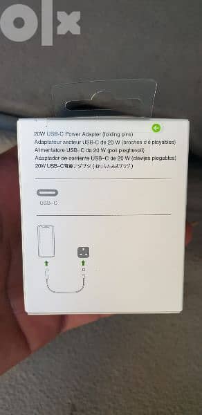 iPhone charger  20w original  warranty redington 2