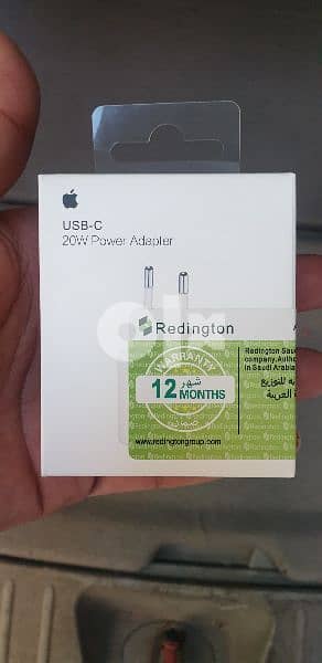 iPhone charger  20w original  warranty redington 5