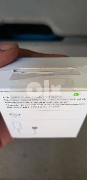 iPhone charger  20w original  warranty redington 6