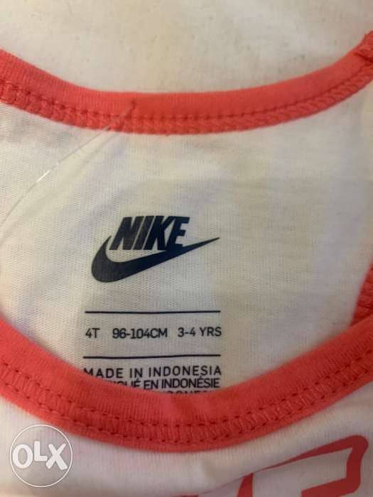 original Nike T-shirt & short (4yrs) USA 1