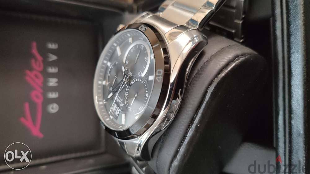 Kolber Geneve chronograph Swiss made watch - big size 3