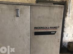 ضاغط هواء  النوع Ingersollrand SSR 127 KW حالة الزيرو – الماكينه تعمل 0