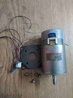 DC motor with encoder 0