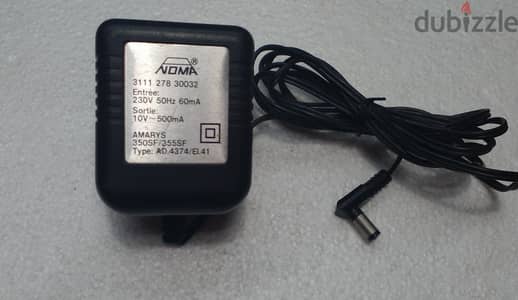 محول فرنسى AC 10v  Adaptor