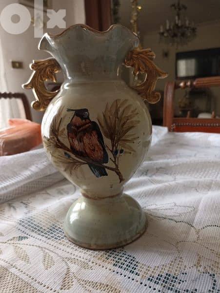 fabulous vase for sale فازة رسم هاند ميد 0