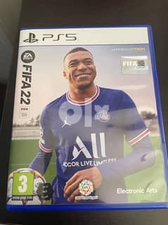 FIFA 22 CD Arabic like new for PS5