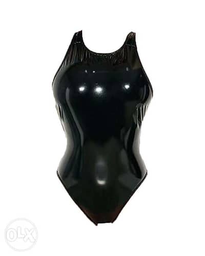 shiny swimsuit
