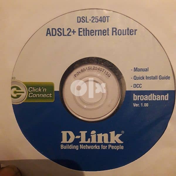 راوتر D. Link يشتغل وايرلس وكابل بلت ان جديد بالكرتونه 3