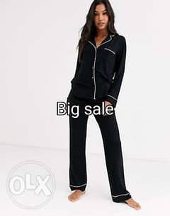 Awesome discount on women's sleep pajama black cotton imported abroad 0