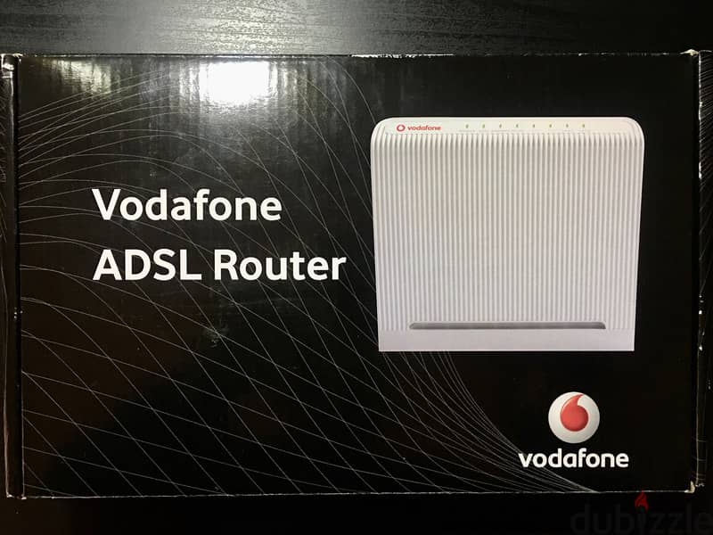 Vodafone ADSL راوتر بحالة الزيرو بالكرتونة وتغليف المصنع 0