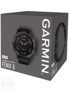 Garmin fenix 6 مستعملة بحالة ممتازة 0