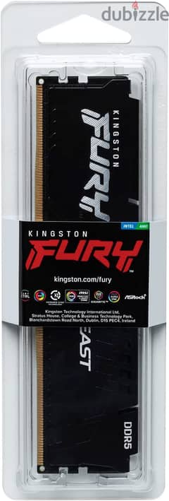 Kingston FURY Beast DDR5 Memory 16GB KF548C38BB-16 4800MHz 0