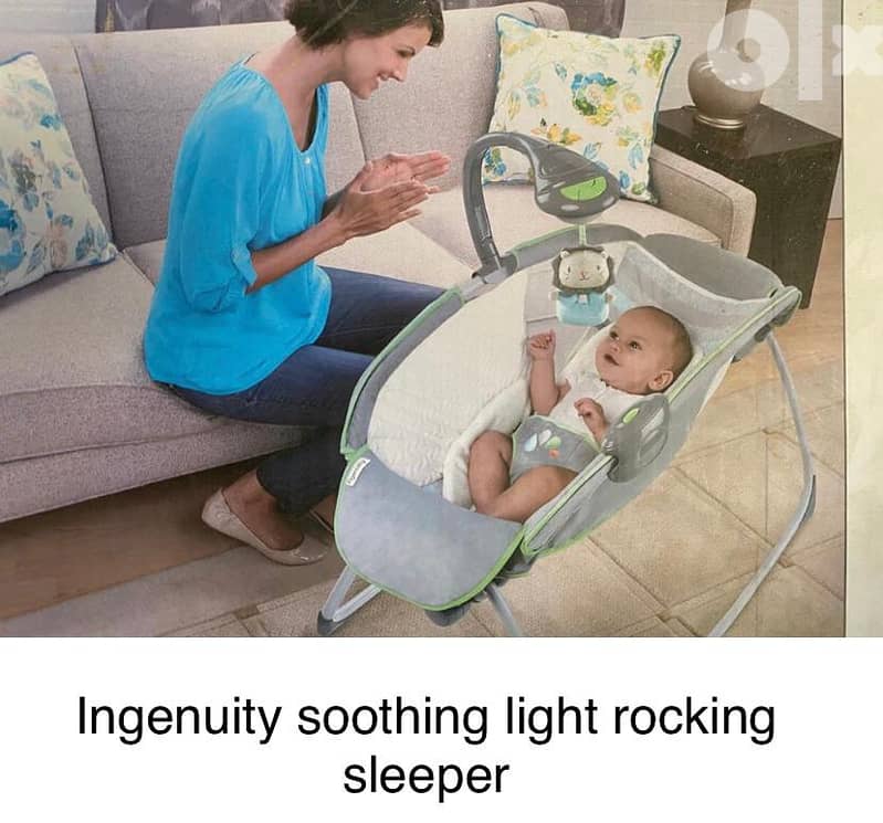 Ingenuity light rocking sleeper 0