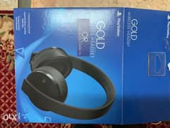 PlayStation Gold wireless headset