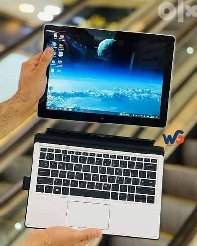 laptop 2 in 1 hp elit x2 1012  تاتش بضمان سنة