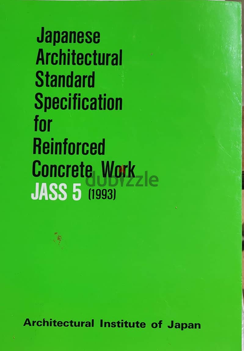 Japanese Architectural Standard Specification for Reinforced Concrete 0