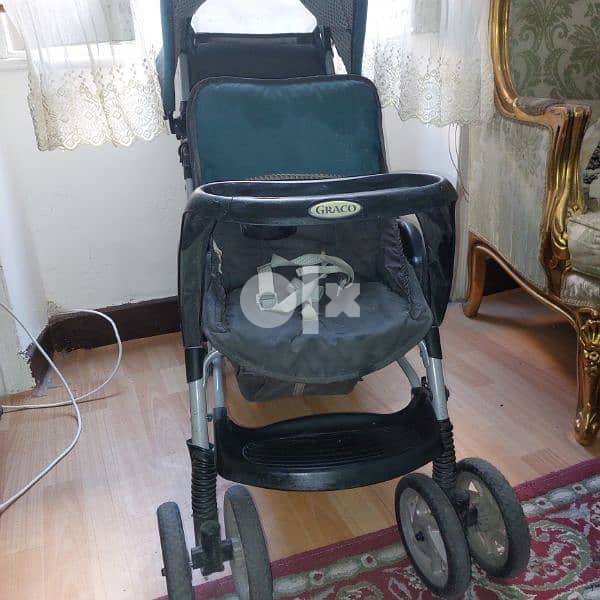 Graco Duo Glider stroller for twins - عربية اطفال توأم جراكو 4