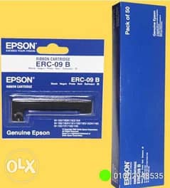 Epson Ribbon ERC-09 for M160 163 164 180, Black, Genuine 0