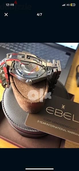 Brand New 100 % authentic automatic ebel watch 4