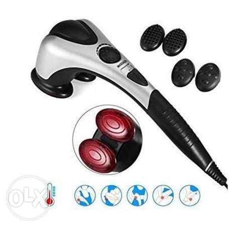 جهاز تدليك الجسم المزدوج double heads heating massager 1