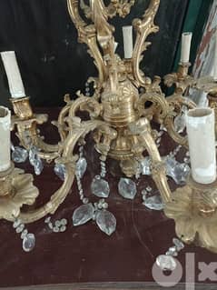 A chandelier and an applique2 0