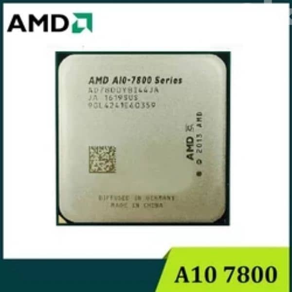 AMD A10 7800  بروسيسورات  للالعاب والبرامج 0