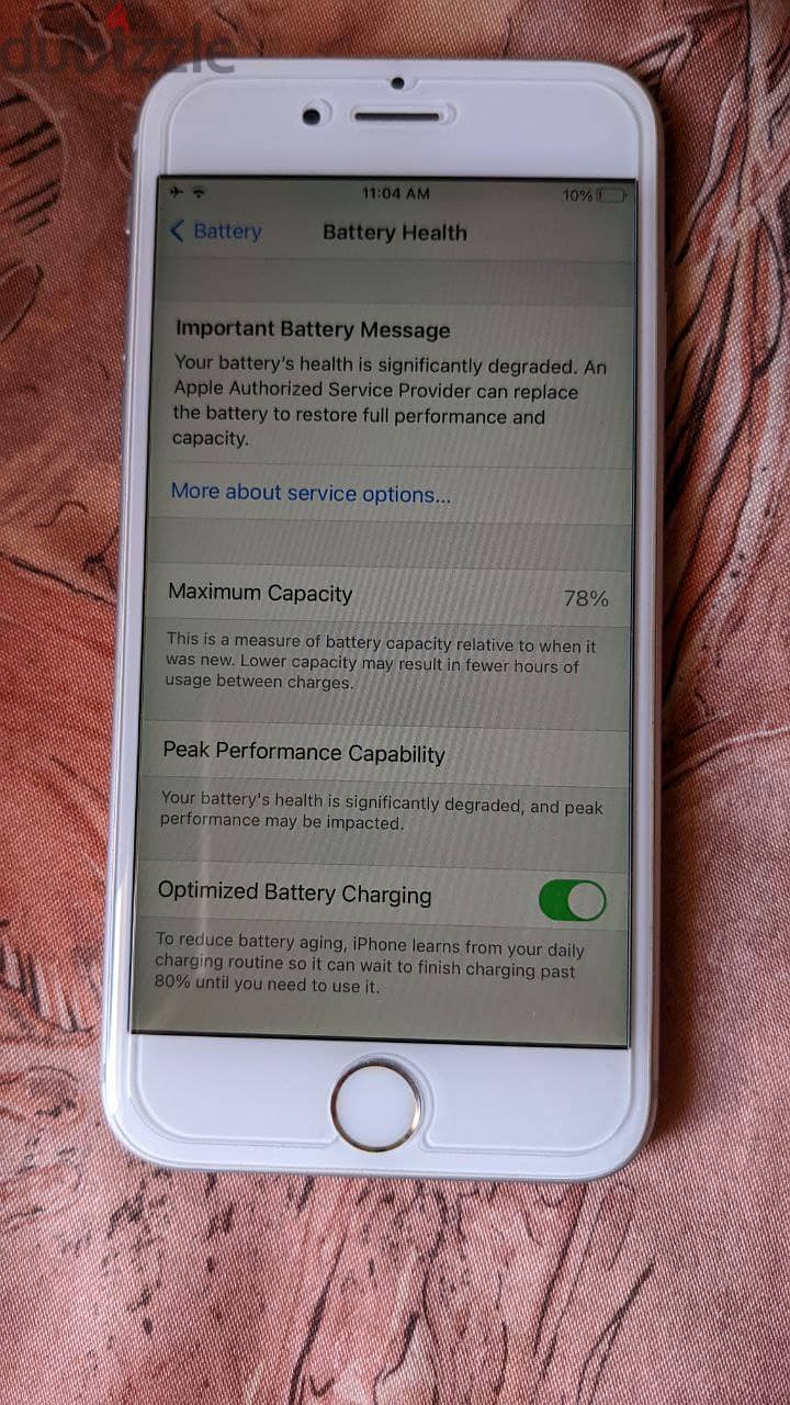 Iphone 6s 64gb silver ايفون 6 اس 64 جيجا فضي 2