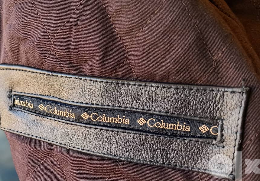 Columbia Leather Jacket جاكيت جلد طبيعى لارج ماركة كولومبيا 5