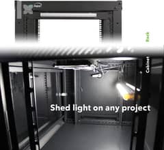 30Cm LED Lighting for Network Cabinet and Server Rack 0