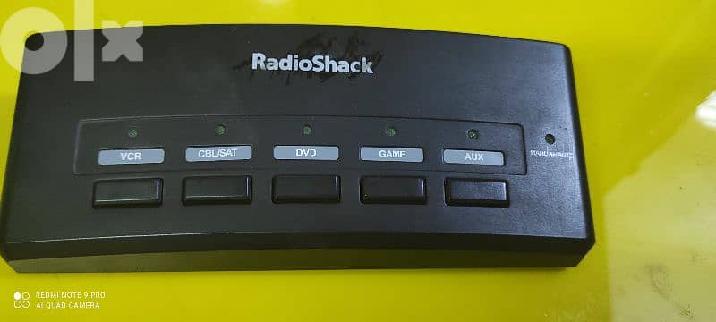 6 اجهزة  ميكسر ومكبر وسويتش من راديو شاك+ مكبر صوت اضافي 2